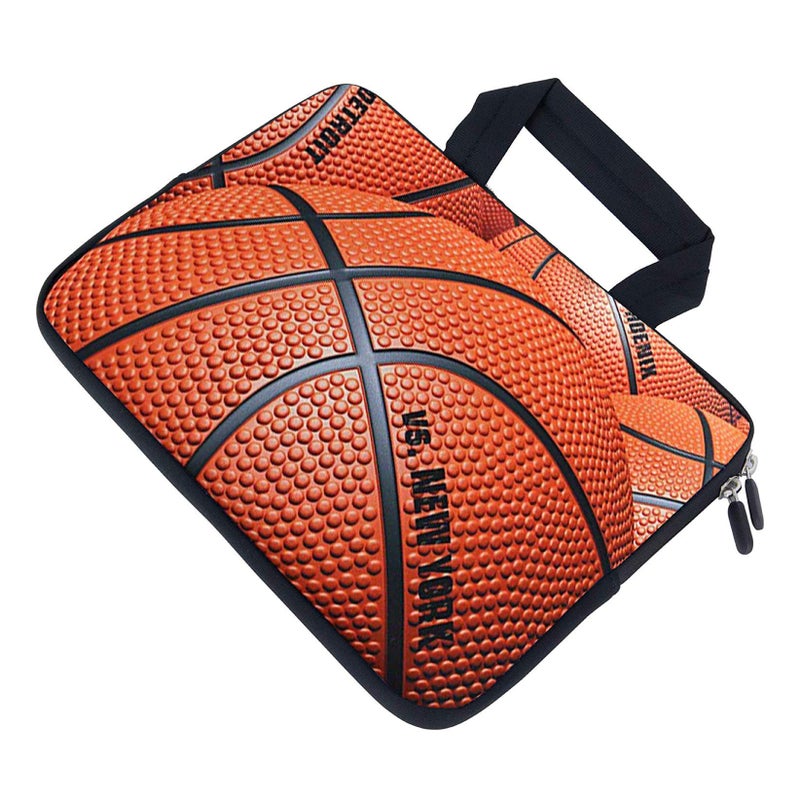 AMARY Chromebook Sleeve 11.6" 12" inch Laptop case Chromebook Bags MacBook air Sleeve Fit Apple MacBook Air HP DELL Lenovo Asus Samsung (Basketball) - Image 3